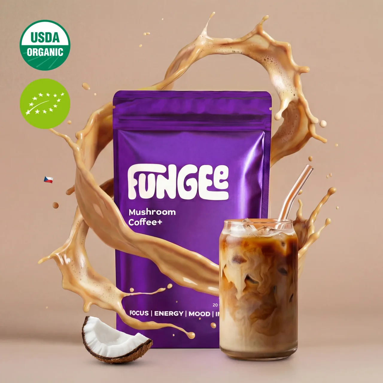 Fungee hubová káva